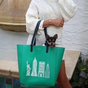 Henri Bendel skyscraper tote
